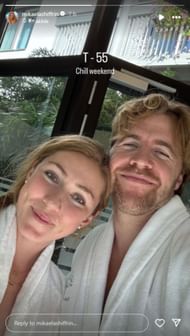 Shiffrin and Kilde spends 'chill time' amid off-season; Instagram - @mikaelashiffrin